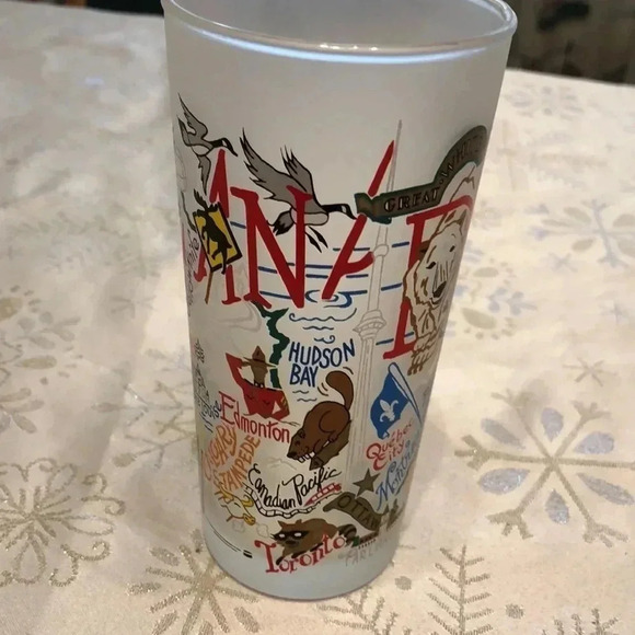 Catstudio Canada drinking glass - Picture 1 of 4